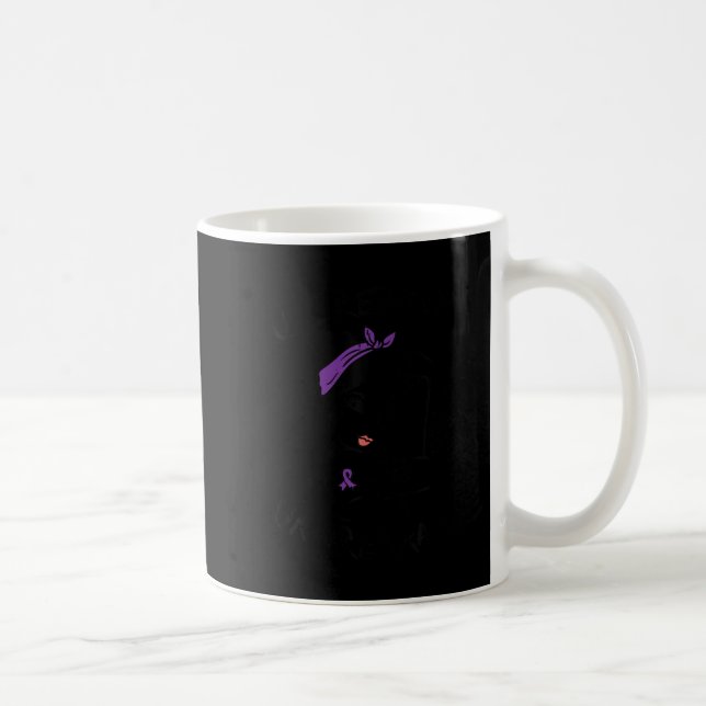 Frau Unbrechable Ribbon Lupus Awareness Women Moti Kaffeetasse (Rechts)
