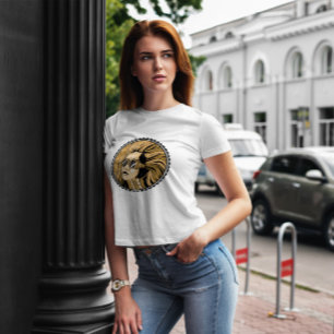 Frau Virgo Steampunk T-Shirt