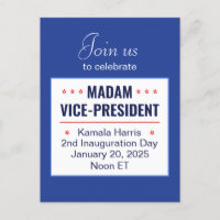 Frau Vizepräsidentin Kamala Harris 2d Einweihung