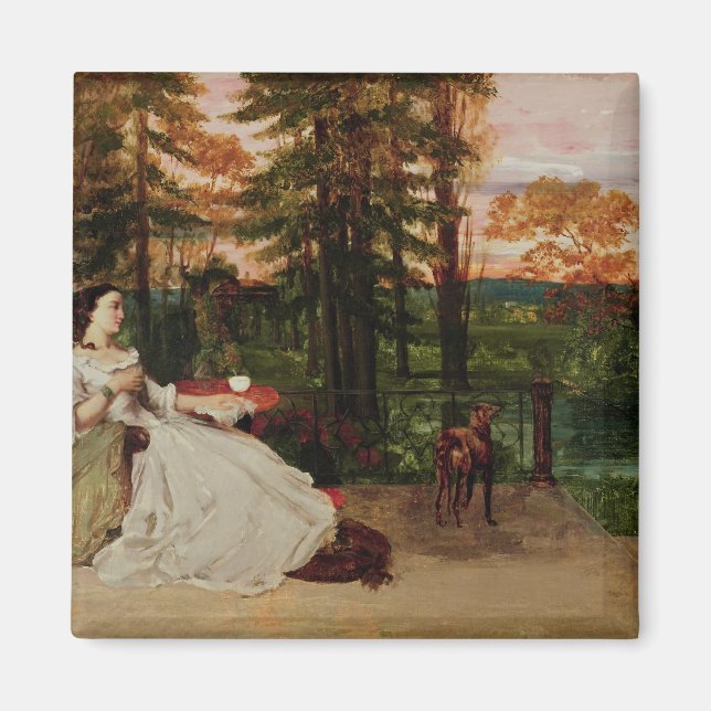 Frau von Frankfurt, 1858 Magnet (Vorne)