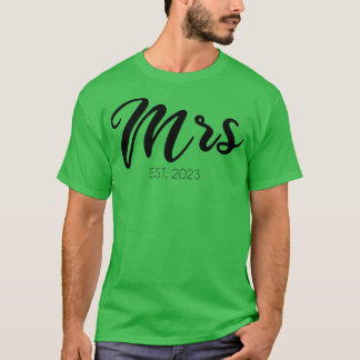 Frau Wedding Matching spendet Frau. T-Shirt