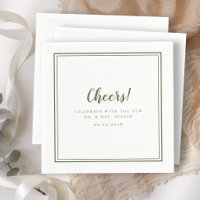 Frau Wedding Modern Rustic Olive Green