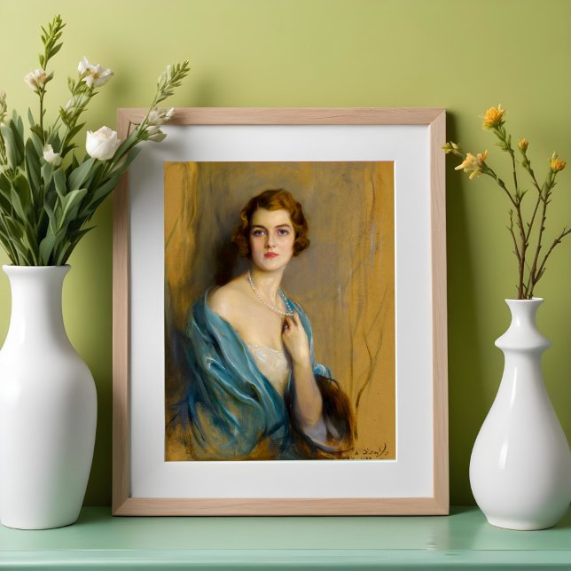 Frau William Burden, Poster (Von Creator hochgeladen)