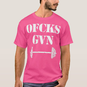Frauen: 0 Null Fcks für Barbell Gym Fitne T-Shirt