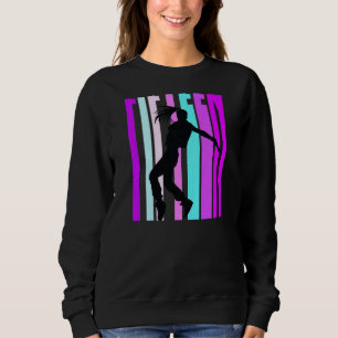 Frauen 15. Tanz Geburtstag für Mädchen Hiphop-Tänz Sweatshirt