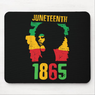 Frauen 1865 feiern Afrikanischer Tag der Freiheit Mousepad