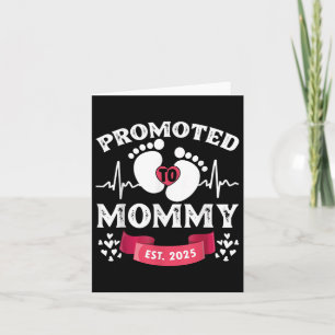 Frauen 1. Mama Est 2025 Neue Mommy Mothe Karte