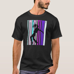 Frauen 22. Tanz Geburtstag für Mädchen Hiphop-Tänz T-Shirt