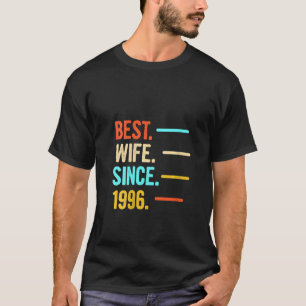 Frauen 24. Hochzeitstag Beste Ehefrau seit 1 T-Shirt