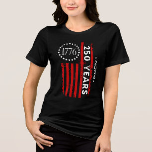 Frauen 250. Jubiläum Amerika Tri-Blend Shirt