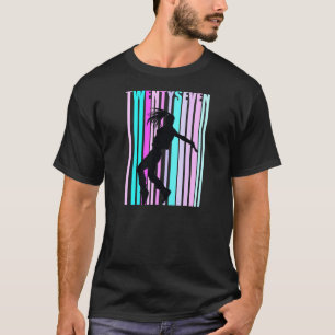 Frauen 27. Tanz Geburtstag für Mädchen Hiphop-Tänz T-Shirt