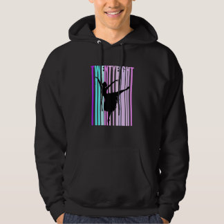 Frauen 28. Tanz Geburtstag für Frauen Elegante Kla Hoodie