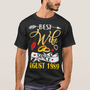 Frauen 31. Hochzeitstag Beste Ehefrau Seit T-Shirt