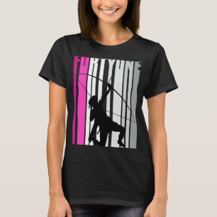 Frauen 41. Archery Birthday Archer Königin Bow Arr T-Shirt