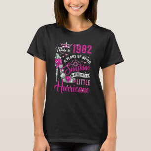 Frauen 41 Jahre alt Made in 1982 Geburtstag Königi T-Shirt