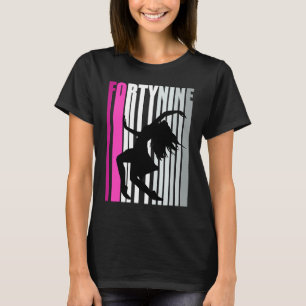 Frauen 49. Tanz Geburtstag Tänzerin Königin Contem T-Shirt