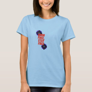 Frauen 4. Juli Patriotisches T-Shirt USA-Flagge