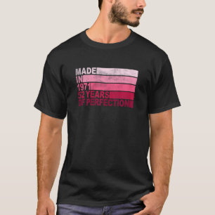 Frauen 52 Jahre alter Tag Geboren 1971 Mädchen 52. T-Shirt