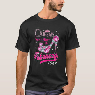 Frauen 55. Geburtstags Königinnen sind am 1. Febru T-Shirt