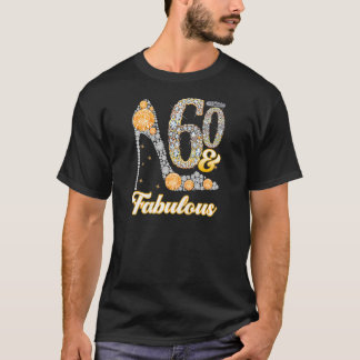 Frauen 60 Jahre alt 60 & Fabulous seit 1962 60. T-Shirt