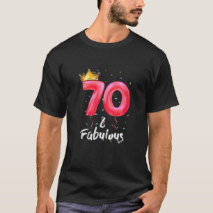 Frauen 70. Geburtstag   70 T-Shirt