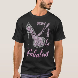 Frauen 74 fabelhaft Funkelnd Pumps Schuhe 74. Happ T-Shirt