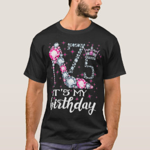 Frauen 75 Es ist mein Geburtstag 1945 75. Geburtst T-Shirt