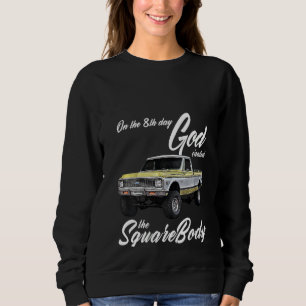 Frauen 8. Gott Jimmy Squarebody Truck Vorstadt Bla Sweatshirt