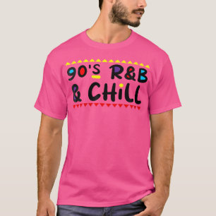 Frauen 90er Jahre RB und Chill 90er Cassette Playe T-Shirt