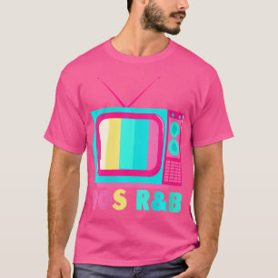 Frauen 90S Rb TV Vintage Rückkopplung Grafik T-Shirt