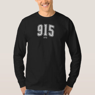 Frauen 915 El Paso TX Classic Athletic 8 T-Shirt