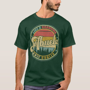 Frauen Abuela Wie eine Oma, nur cooler Vintage M T-Shirt