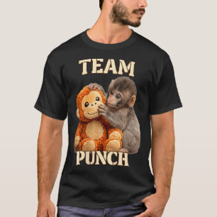 Frauen-Affen-Team-Schlag  T-Shirt