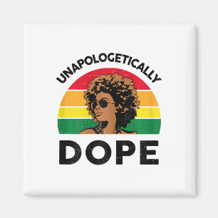 Frauen Afrikanisch Amerikanische T-Shirts Unverblü Magnet