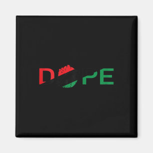 Frauen Afrikanische Lippen Flagge Drogen Melanin S Magnet