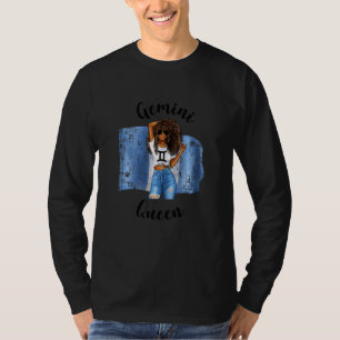 Frauen Afro Guatemaltekische Zwillinge Königin Afr T-Shirt