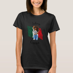 Frauen afro mexikanische Libra Queen African Mexic T-Shirt