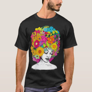 Frauen Afro Women Black Queen African American Me T-Shirt