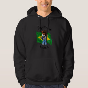 Frauen Afrobrasilianische Wassermann Königin Afrik Hoodie