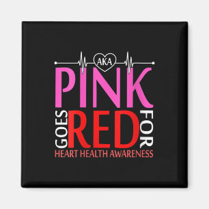 Frauen Aka Pink wird rot für die Auszeichnungen fü Magnet