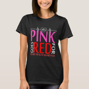Frauen Aka Pink wird rot für die Auszeichnungen fü T-Shirt