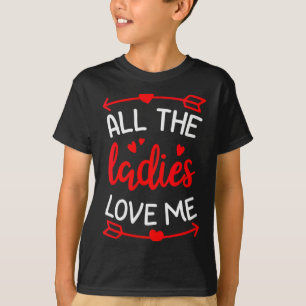 Frauen Alle Damen Lieben Mich Lustiges Geschenk Fü T-Shirt