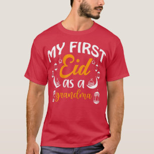 Frauen als erste Oma Happy Eid Al Fitr Al A T-Shirt