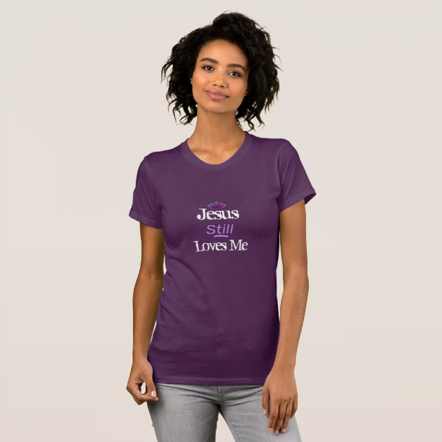 Frauen als oberster T - Shirt - Jesus noch immer L (Vorne ganz)