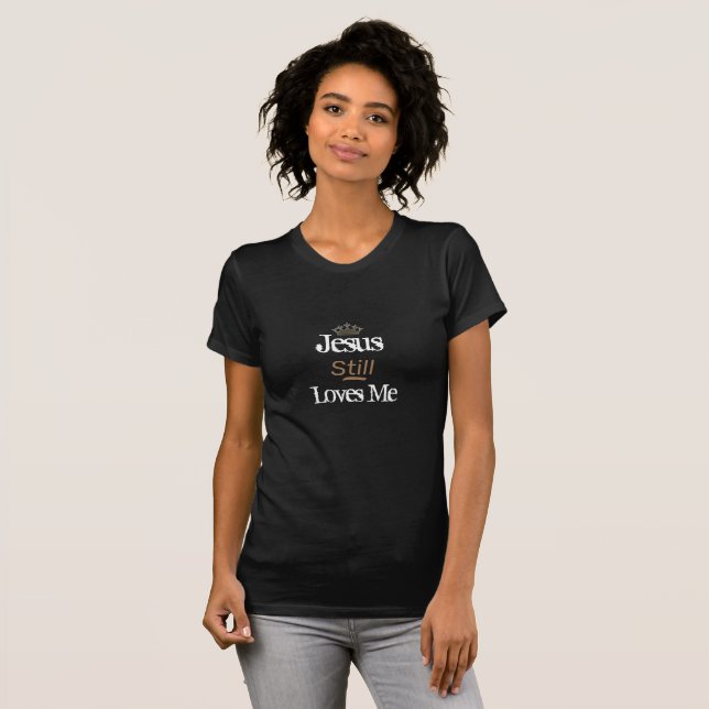Frauen als oberster T - Shirt - Jesus noch immer L (Vorne ganz)