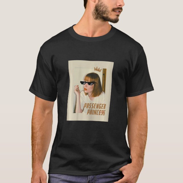 Frauen als Passagierprinzessin T-Shirt (Vorderseite)