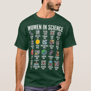 Frauen als Premium im Bereich Wissenschaft T-Shirt