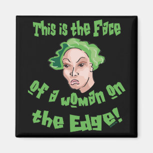 Frauen an der Kante Magnet