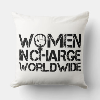 Frauen an der Macht weltweit Kissen