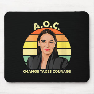 Frauen Aoc Alexandria Ocasio-cortez First Female P Mousepad